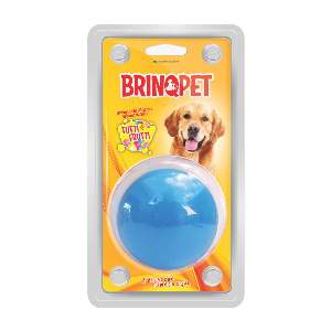 BOLA MACICA COL. 75MM LISA DOGAO - AZUL