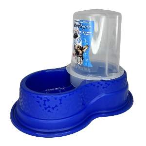 COMEDOURO E BEBEDOURO DURADOG AZUL 1,5L