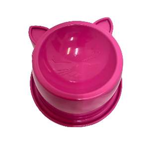 COM ANATOMICO GATO LUXO ROSA 250 ML 