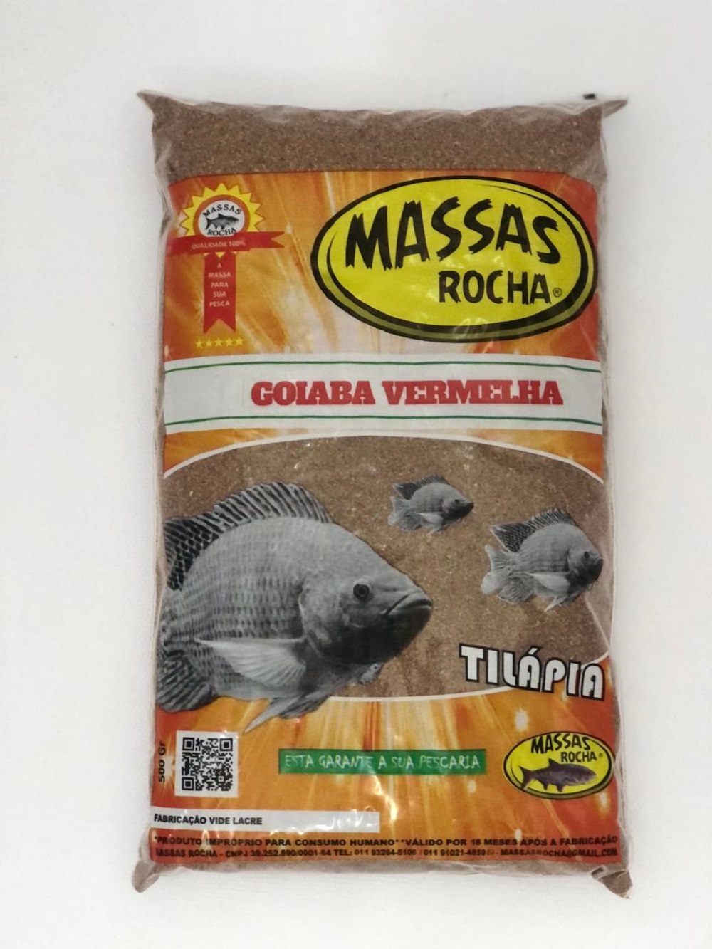 MASSA PARA TILÁPIA - GOIABA 500 GR