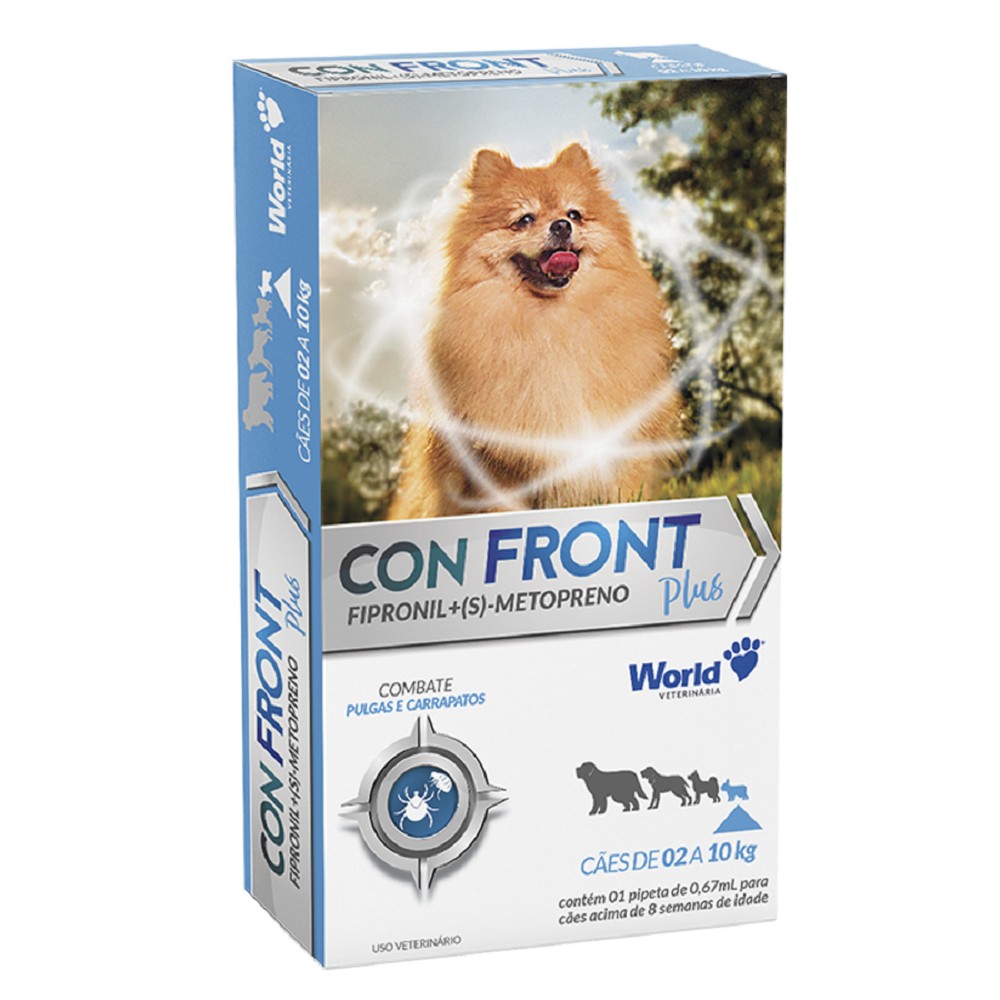 CONFRONT  PLUS 0,67ML - 2 A 10 KG