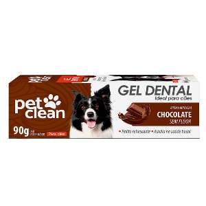 GEL DENTAL CHOCOLATE PETCLEAN 90G
