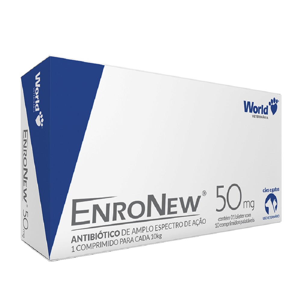 ENRONEW 50 MG 10KG - 10 COMPRIMIDOS