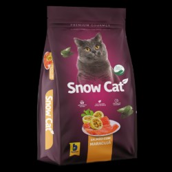 SNOWCAT SALMAO/MARACUJA 20 KG CASTRADOS
