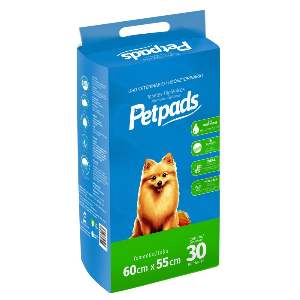 TAPETE HIGIENICO PET PADS 55X60 - 30 UN