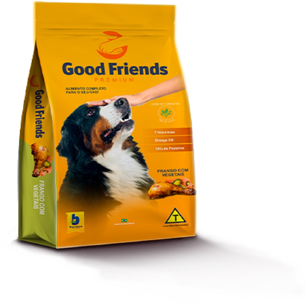 GOOD FRIENDS P. FRANGO/VEGETAIS 15 KG