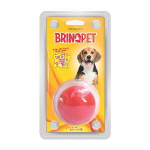 BOLA MACICA COL. 60 MM LISA - VERMELHO