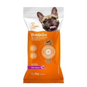 PETISCO BONINHO BACON RC PEQ PAPAYA 45 G