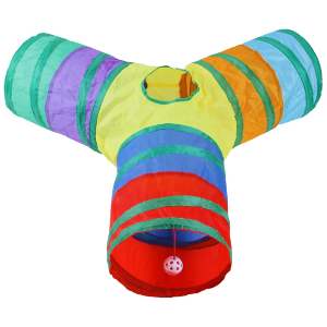 TUNEL PARA GATOS EM T