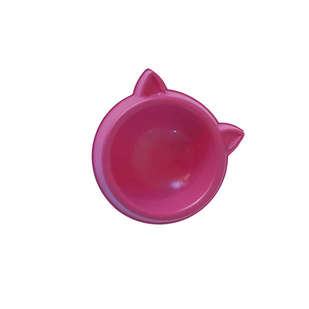 COMEDOURO GATO LUXO - 100ML ROSA