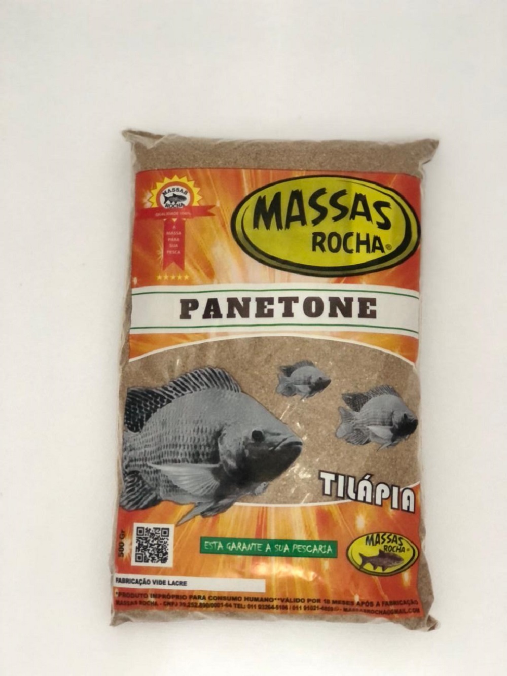 MASSA PARA TILAPIA - PANETONE 500 GR
