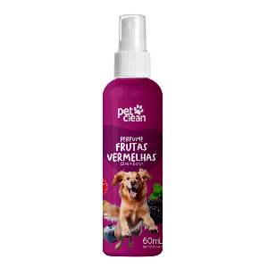 PERFUME FRUTAS VERMELHAS PET CLEAN 60 ML