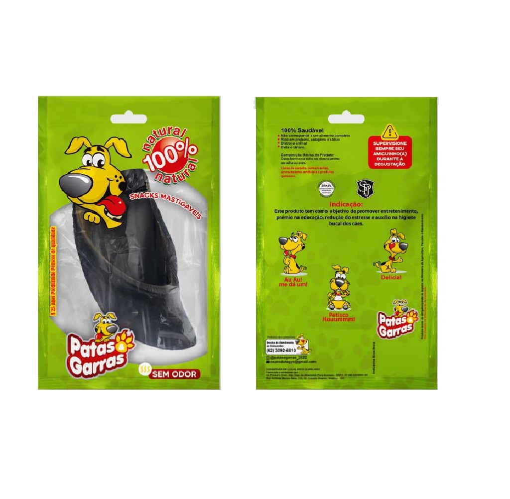 CASCO BOVINO PATAS E GARRAS - 1UN