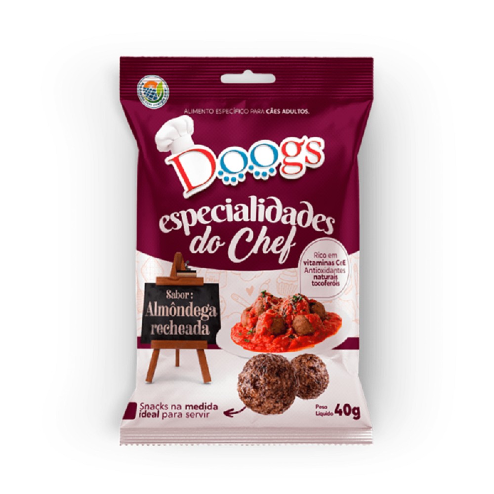 BIFINHO ESPEC. DO CHEFE ALMONDEGAS 40 GR