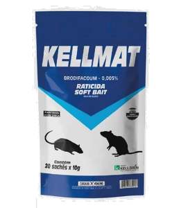 KELLMAT RATICIDA SOFT BAIT 20X10G SACHE