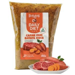 BONGOS DAILY CARNE E BATATA DOCE 300 GR