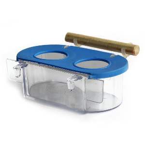 COMEDOURO P 2 FUROS GANCHO POLEIRO MRPET