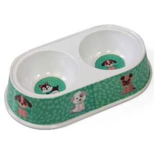 COMEDOURO MELAMINA DUPLO P