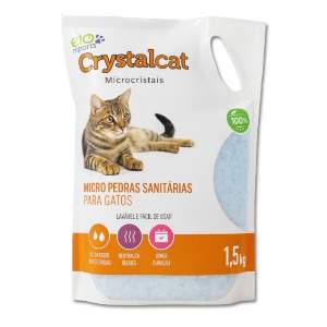 SILICA MICROCRISTAIS PARA GATOS 1.5 KG