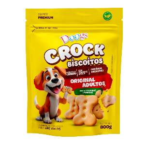 BISCOITO DOOGS CROCK ORIGINAL TAR 800GR