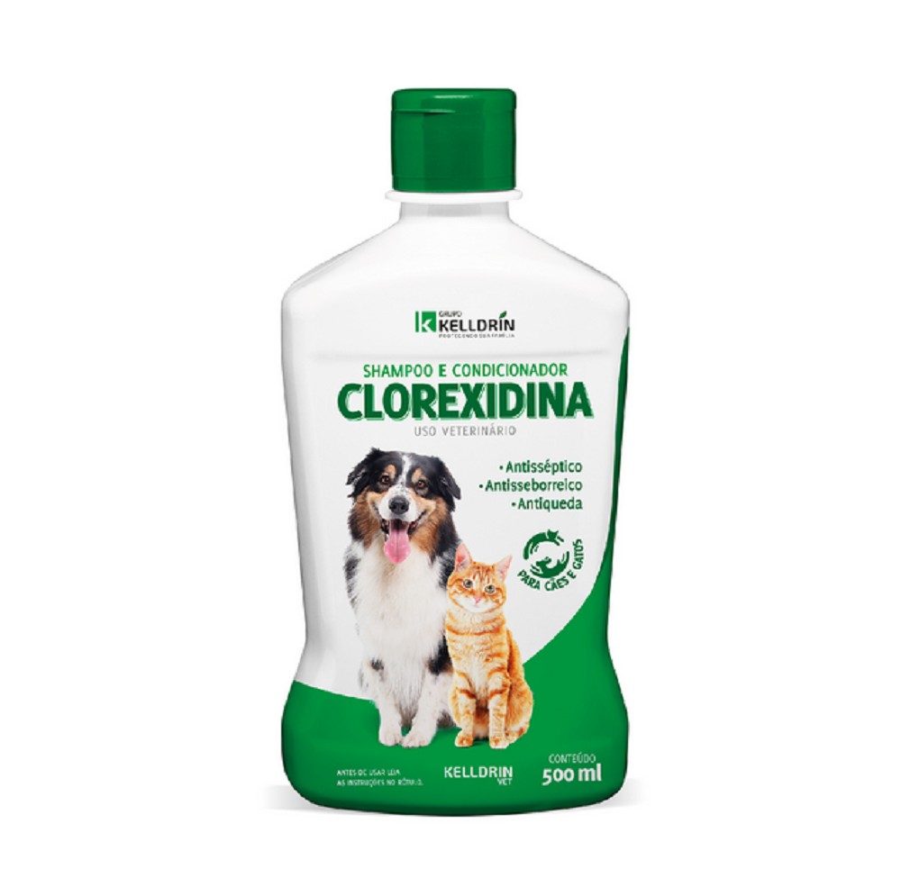 SHAMPOO E CONDICI CLOREXIDINA 500ML