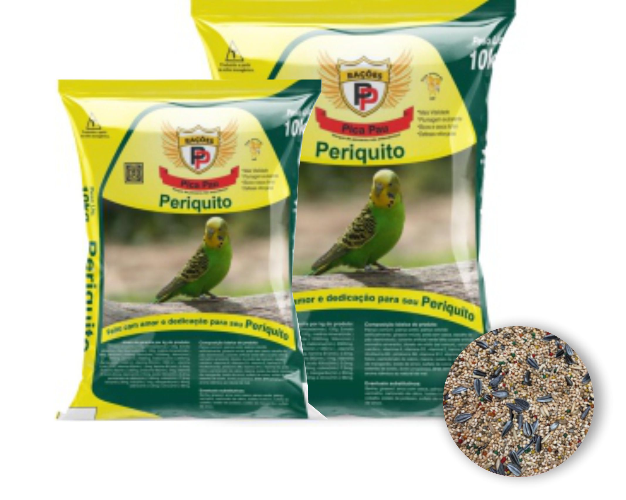 MISTURA PARA PERIQUITO 500GR