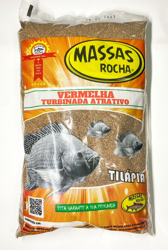 MASSA P/ TILAPIA - VERM. TURBINADA 500GR