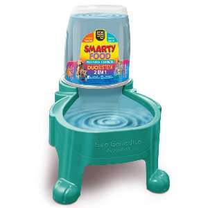 COMEDOURO/BEBEDOURO POSTURA CORRETA VERD