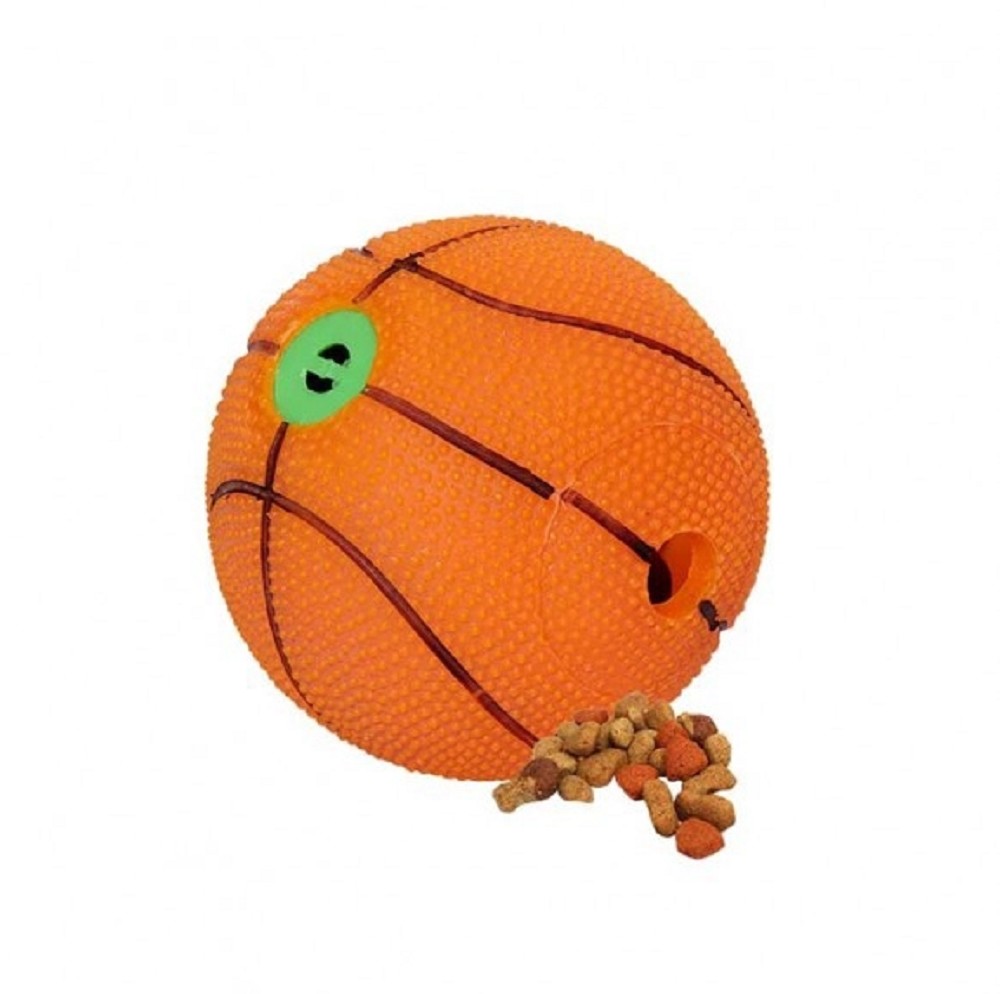BOLA BASQUETE PETISCO COM SOM M