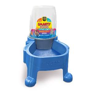 COMEDOURO/BEBEDOURO POSTURA CORRETA AZUL