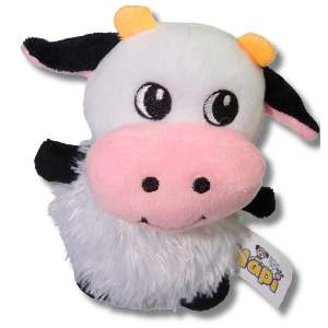 MORDEDOR PET PELUCIA VAQUINHA