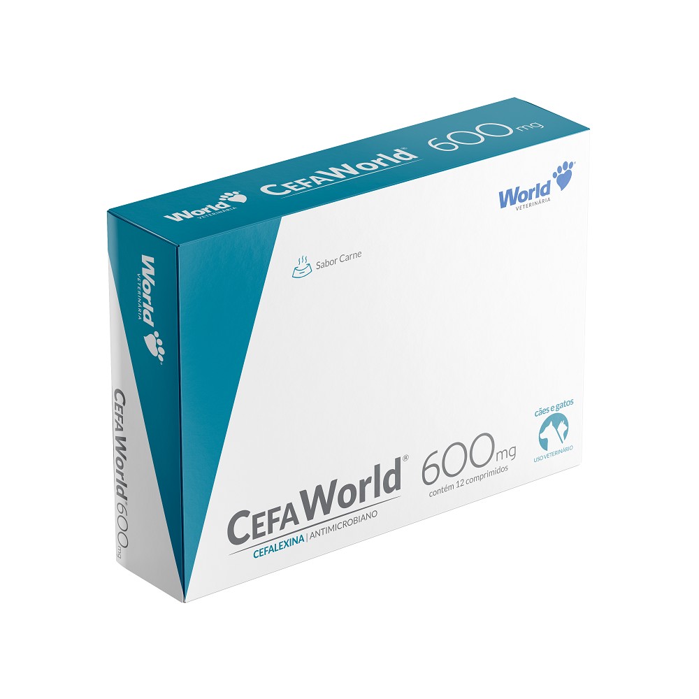 CEFAWORLD 600MG - 12 COMPRIMIDOS