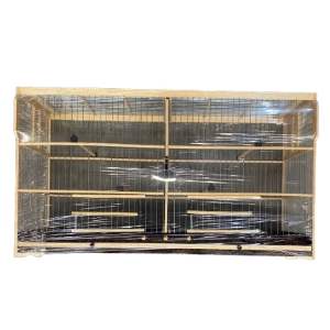 GAIOLA RETANGULAR VOADOR COLEIRINHA/CANA