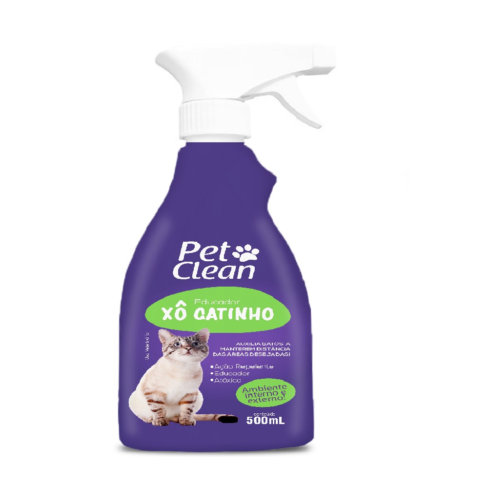 EDUCADOR XO GATINHO PET CLEAN 500ML