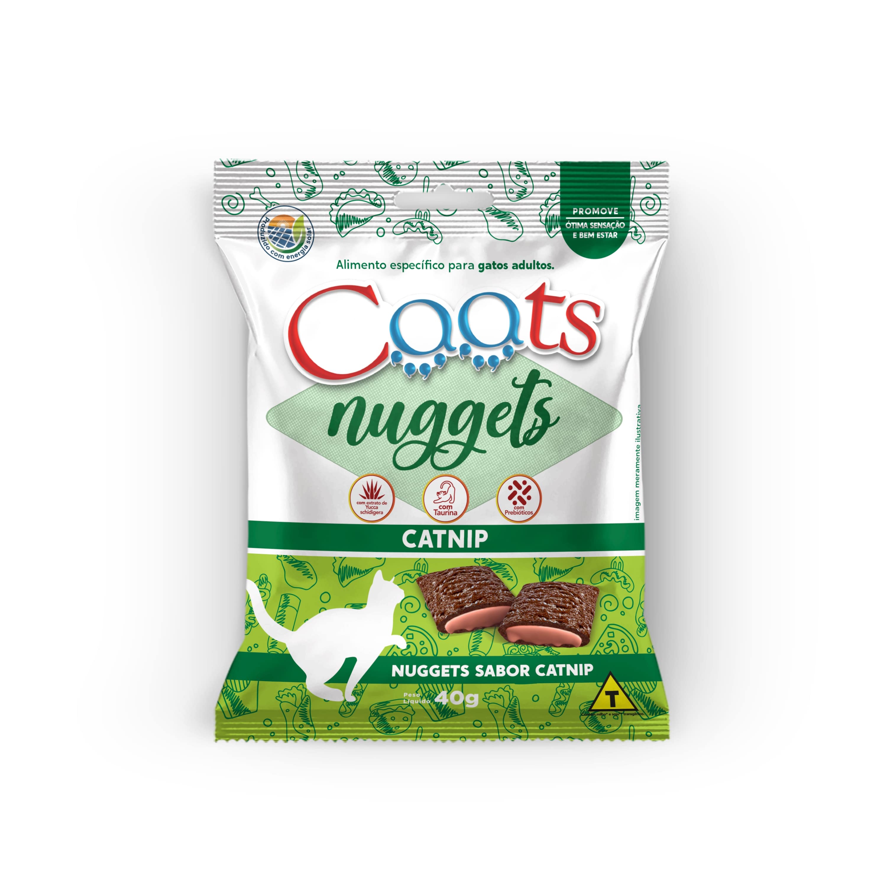 CAATS NUGGETS SNACKS CATNIP 40 GR