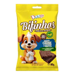 BIFINHO DOOGS FILHOTES CARNE E LEITE 50G