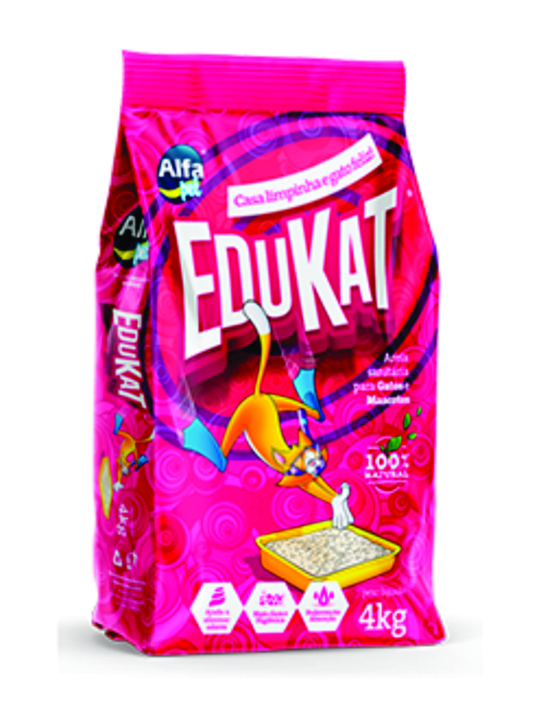 AREIA SANITARIA EDUKAT 5X4KG