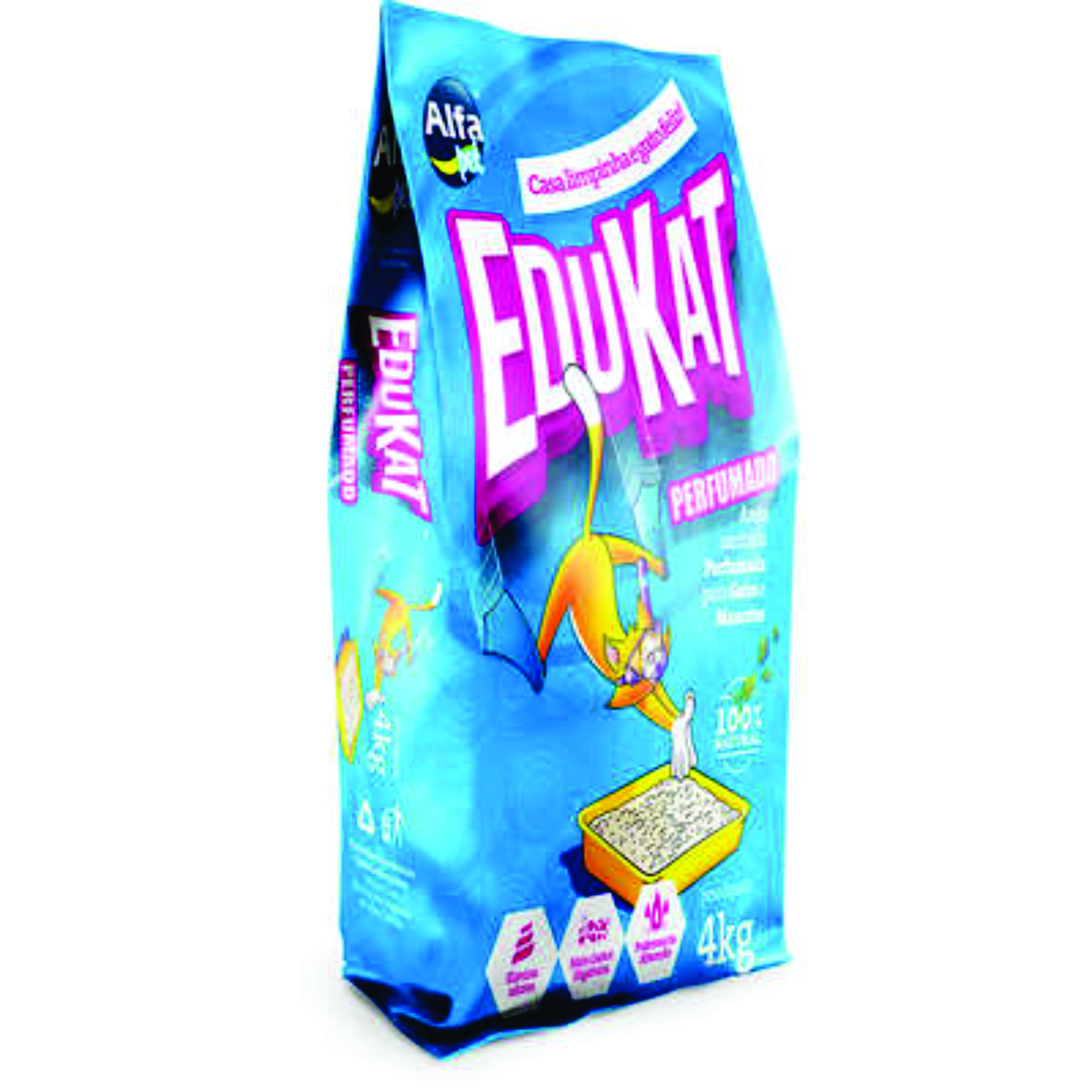 AREIA SANITARIA EDUKAT PERFUMADA 5X4KG
