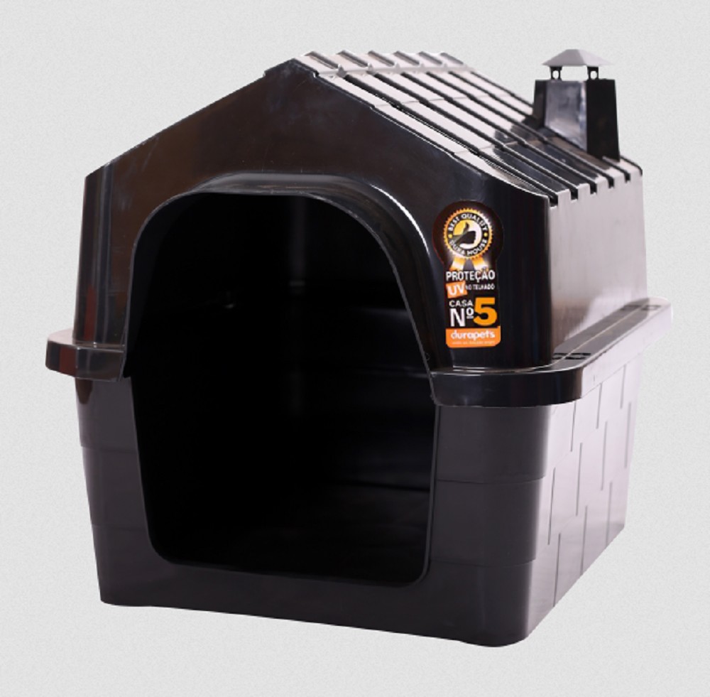 CASA DE CACHORRO DURAHOUSE N.5 - PRETA