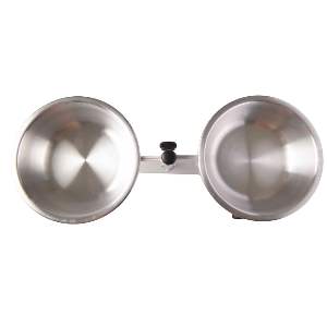 COMEDOURO DUPLO REGULAVEL MINI  500ML