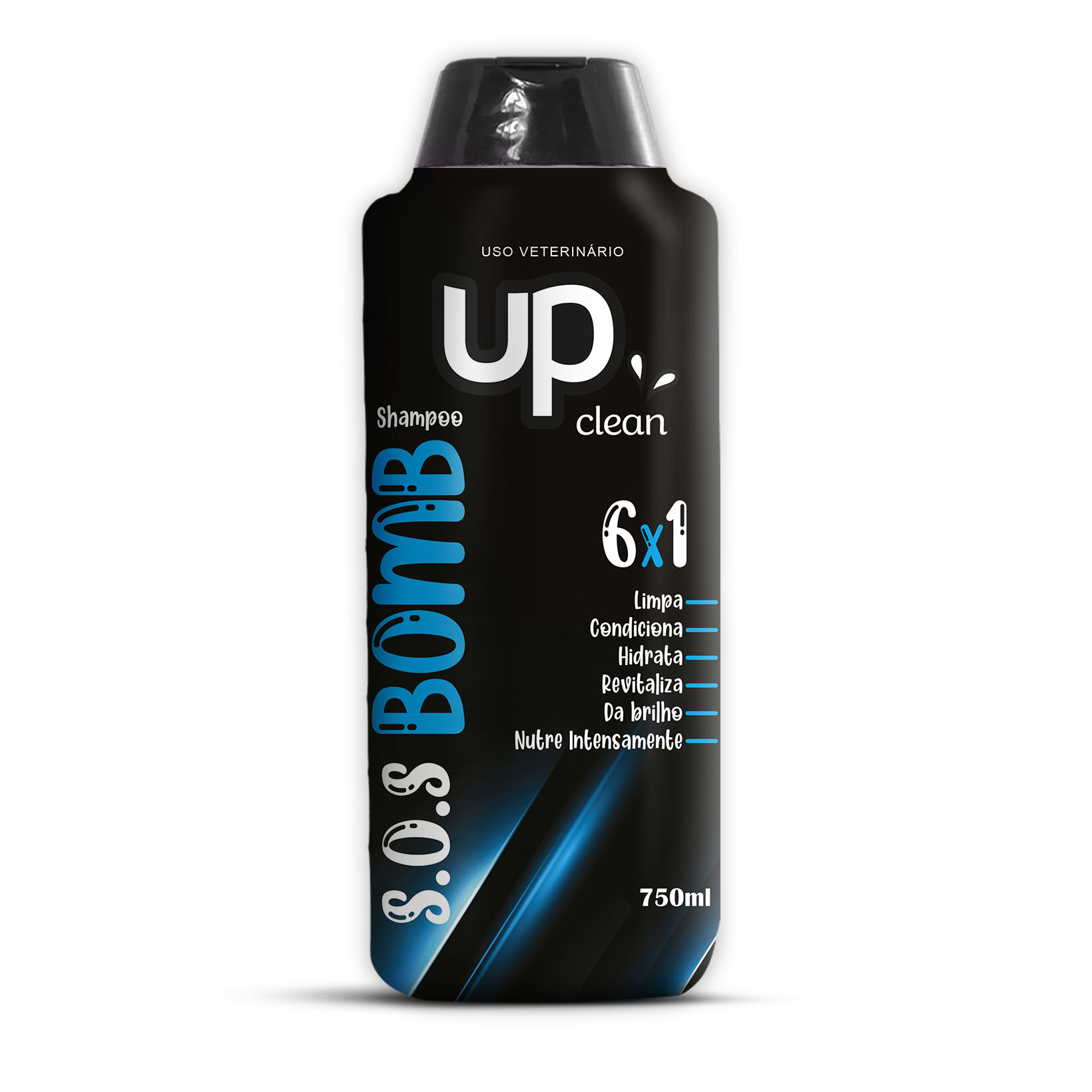 SHAMPOO UPCLEAN BOMB 6 EM 1 750ML